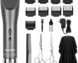 Sminiker Cordless Barber Shavers Professional Hair Clippers, And 9 Comb ... - $41.98