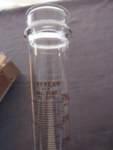 Corning PYREX Glass 250mL  Graduated Cylinder New Old Stock 3050 - $44.56