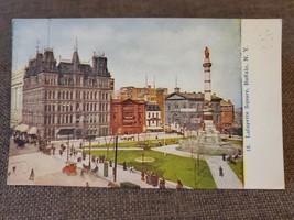 Vtg Postcard Lafayette Park, Buffalo, NY, New York - £3.08 GBP