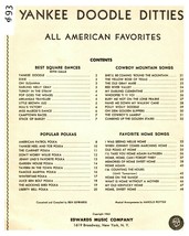 Yankee Doodle Ditties All American Favorites 1943  Song Book Missing Cover #93 - £5.54 GBP