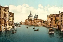 On the Grand Canal, Venice, Italy - Art Print - £17.57 GBP+