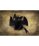 How To Train Your Dragon Toothless Edible Cake Topper Image ABPID00133V2 - €24,20 EUR