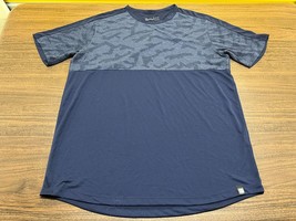 Under Armout Heatgear Loose Men&#39;s Blue Short-Sleeve T-Shirt - XL - $12.99