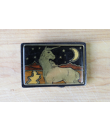 Solid brass &amp; wood inlay belt buckles Unicorn / Pegasus- NEW - $23.18 CAD