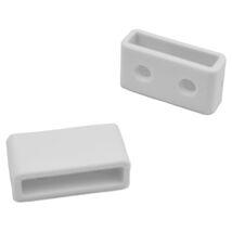 22mm Watch Band Loop/Keeper White Rubber for for Casio G-Shock GA-110 GA... - $10.75