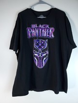 Marvel Black Panther T Shirt Mens Size 3XL Black 100% Cotton Short Sleeve - £8.73 GBP