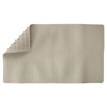 Living Accents Bath Mat Tpe (Thermo Plastic Elastomer) White 16&quot; X 28&quot; L... - $453.29 MXN