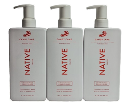 3 Pack Native Candy Cane Natural Hydration Conditioner 16.5 Oz Each  - £22.70 GBP