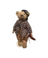 Brass Button Bears “Bennett” 1990&#39;s 20th Century Collectibles Toy Plush ... - £5.31 GBP