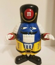 M&amp;M&#39;s Nutcracker Sweet Candy Dispenser Blue w/ Yellow Pants Ltd Edition Holiday - £11.78 GBP