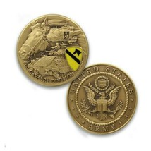 ARMY 1ST CAVALRY DIVISION 1.75&quot; CHALLENGE COIN - £31.41 GBP