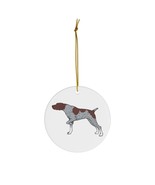 German Shorthaired Pointer  Ceramic Ornaments - $14.50