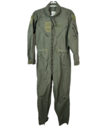 U.S. Military Flight Suit Flyer Mens CWU 27/P Aramid Coveralls Sz 38 Reg... - $907.76 MXN
