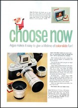 1957 Argus C-44 Camera PRINT AD Telephoto &amp; Wide Angle Lens BX4 - €5,68 EUR