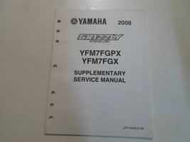 2008 Yamaha YFM7FGPX YFM7FGX Grizzly 700 FI Supplementary Service Manual OEM x - £55.18 GBP
