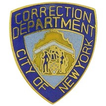 New York City Department of Corrections Pin 1&quot; - £7.38 GBP