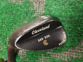 Cleveland 588 RTX Rotex Face Black 60 Degree Lob Wedge 60.12 Left Handed LH - $33.25