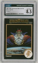 RARE 2 CGC 8.5 Gold Border 1991 AD&amp;D TSR RPG Card #243 Forgotten Realms Wizard - £38.26 GBP