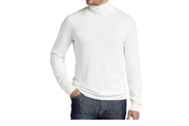 Michael Strahan Modern Fit Turtleneck Sweater. size XL  colour: Ivory - $37.39