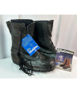 LaCrosse Outdoorsman ANSI Wool Insulated Boots Men’s Sz 8 Steel Toe &amp; Li... - £31.13 GBP