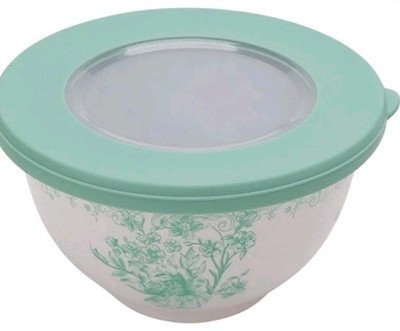 Pioneer Woman ~ Twelve (12) Piece Nesting Bowl Set ~ Melamine ~ AGATHA GREEN Item image 10