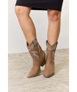 Forever Link Rhinestone Detail Cowboy Boots - $57.21