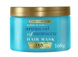 OGX Argan Oil of Morocco Hair Mask for Damaged Hair, Extra Strength, 168 g - £14.15 GBP