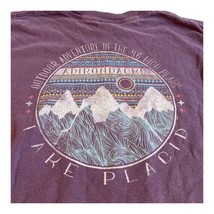 Lake Placid Long Sleeve Adirondacks Women’s Shirt Large Adventure In The Peaks - £22.40 GBP