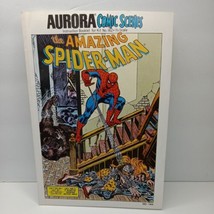 Amazing Spider-man Aurora Comic Scenes Model kit Comic Book Instructions 1974  - £23.91 GBP