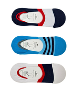 Mens Cotton No Show Socks 3 Pairs Sport Style Invisible Anti Slip Seamless - $13.58 CAD