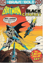 The Brave and the Bold Comic Book #107, DC Batman and Black Canary 1973 FINE+ - £9.30 GBP