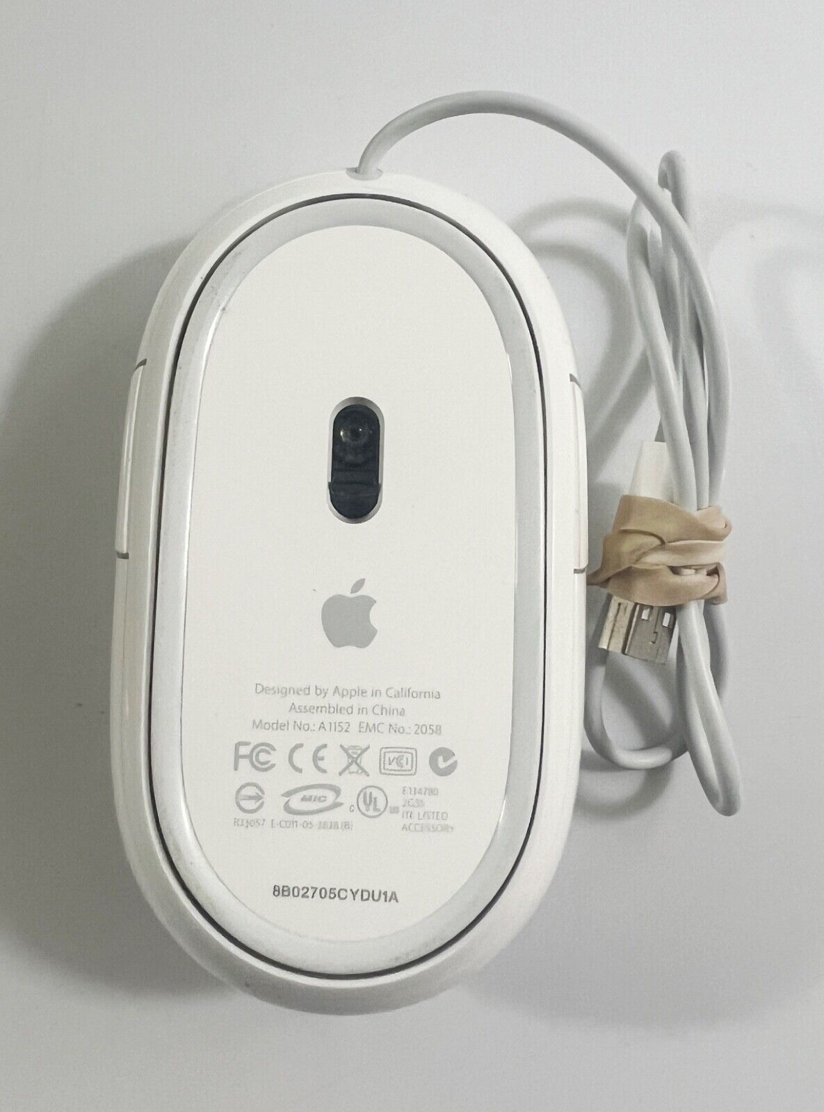 Genuine Apple Wired Mouse A1152 2058 USB Optical Mouse For IMAC Macbook - $7.84