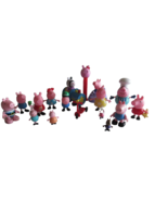 Huge Peppa Pig Lot (2) Buggy Racers (13) Figures + Pez Dispenser + Red S... - $33.61 CAD