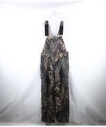 Vtg 90s Streetwear Mens Large Mossy Oak Camouflage Wide Leg Overalls Bib... - $118.75