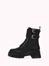 Gianvito Rossi marloe ankle combat boot BLACK - $981.83 CAD