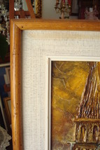 Original Oil on Masonite Board 1970/89, Abstract, by Carl Thorp &quot;Cathedral&quot; - £1,186.82 GBP