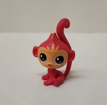 Authentic Littlest Pet Shop LPS Rainbow Friends Mini Monkey Coppery Glitzberg 20 - £6.52 GBP