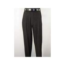 Men Denim Suit Royal Diamond 3 Piece vested Wide Leg Pleated Pants Den2 black image 4
