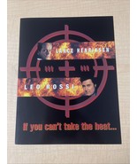 Felony Original Movie Press Kit Sheet Lance Henriksen Leo Rossi 8.5x11” ... - $27.78 CAD