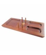Vintage Dante Valet Dresser Tray Organizer American Walnut Desk Keys Jew... - $332.03 MXN