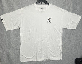 Disney Golf White Tshirt Mickey Embroidered Logo Mens XL Ahead - £5.39 GBP