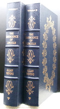 Allan Nevins Emergence Of Lincoln 2 Volume Set 1857-1861 Easton Press Leather - £53.11 GBP