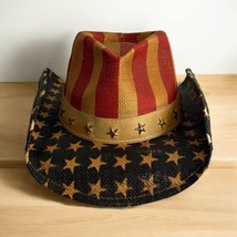 Goldcoast Sunwear Cowboy hat (Rustic American flag design) One Size VGC - £18.38 GBP