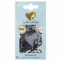 Lady Jayne Snagless Elastomer Elastics 50 Pack – Black - $69.11