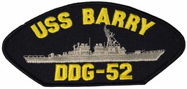 USS Barry DDG-52 Ship Patch - Great Color - Veteran Owned Business - £10.25 GBP