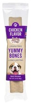 Loving Pets Yummy Bone Flavor Filled Dog Treat Chicken 15ea/2.8 oz - £33.19 GBP