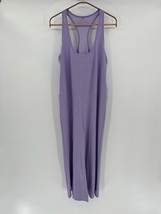 Beyond Yoga Featherweight Hang Loose Jumpsuit Sz L Indigo Heather Purple - $39.20