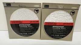 Sears General Purpose 5” Diam Sanding Discs 930051/53 Lot If 2 40/120 Grit - €11,08 EUR