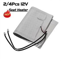 2/4PCS 12V Universal Car Seat Heating Pad Car Heated Seat Covers Pad   Heated Au - £86.36 GBP