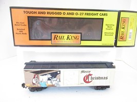 MTH TRAINS RAILKING - 30-74183 - 2004 CHRISTMAS BOXCAR- 0/027- LN- D1B - $32.27